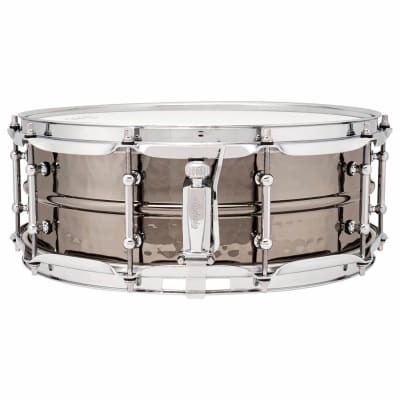 Ludwig Black Beauty Snare Drum 14x5 Hammered w/Tube Lugs image 2