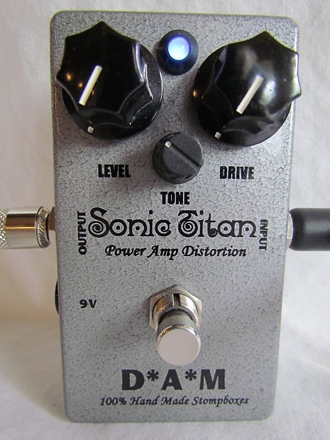 D A M Sonic Titan Power Amp Distortion Pedal