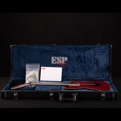 ESP USA M-I DX See-Thru Black Cherry 102 | Reverb ESP USA M-I DX See-Thru Black Cherry 102 | Reverb
