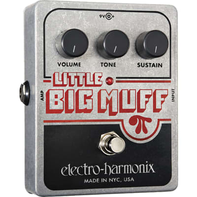 Electro-Harmonix EHX Little Big Muff PI Distortion Sustainer Effect Pedal FX for sale