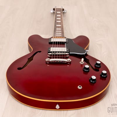 2020 ESP Edwards E-SA-125-LTS Semi-Hollow Carved Top 335