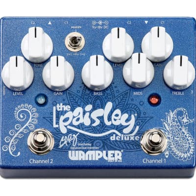 Reverb.com listing, price, conditions, and images for wampler-the-paisley-drive-deluxe