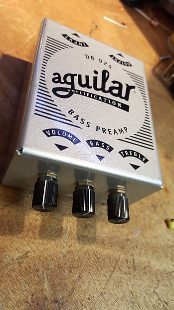 Aguilar DB 924 Bass Preamp 18v w/ Bass & Treble | Reverb