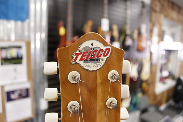 Vintage 1960's Teisco Del Rey EP-93T in Mocha Brown | Reverb