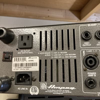 Ampeg Tom Hamilton's Aerosmith, SVT-5 Pro, 2 Channel 1000 Watt Bass Amplifier B (#12) image 16