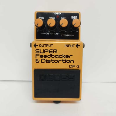 Boss DF-2 Super Feedbacker and Distortion 1985 - 1989 Made In