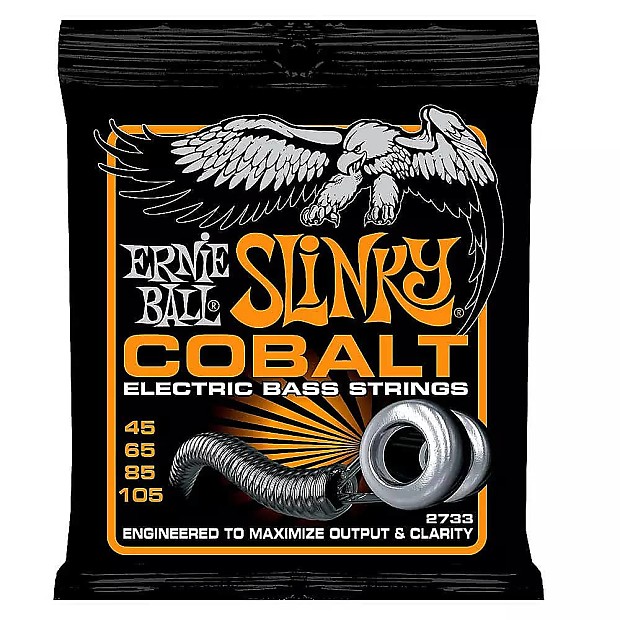 Ernie Ball 2733 Cobalt Hybrid Slinky Electric Bass Strings image 1