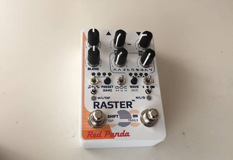 Red Panda Raster v2 Delay Pedal w/ Original box & paperwork | Reverb