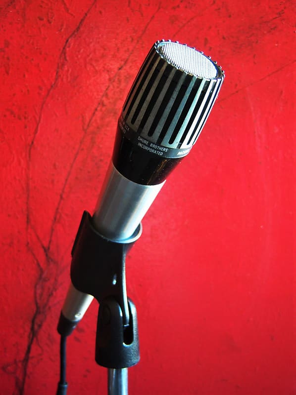 Vintage RARER Shure 548SD dynamic cardioid microphone Low Z