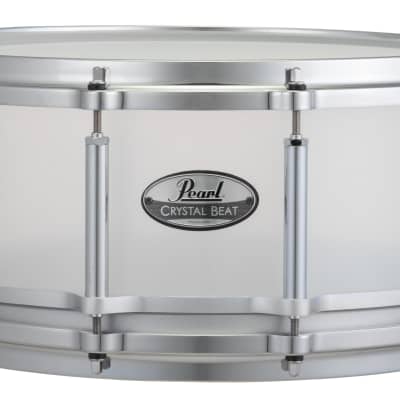 Pearl Crystal Beat 14"x5" Free Floating Snare Drum FROSTED CRB1450/C733