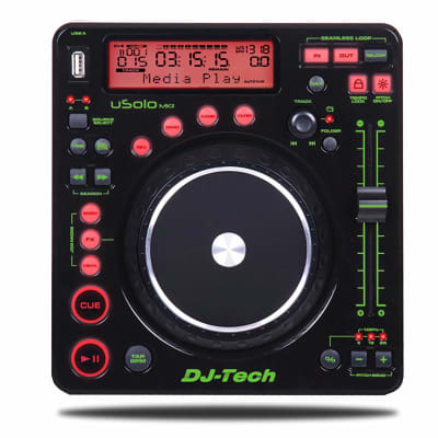 DJ Tech - USOLOMKII - Compact Twin USB Player and DJ Controller image 2