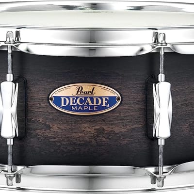 Pearl Snare Drum, Satin Blackburst (DMP1455S/C262) image 1