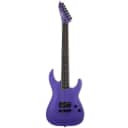 ESP SC-607 Baritone 1 Hum 7-String Guitar - Purple Satin w/ Hard Case