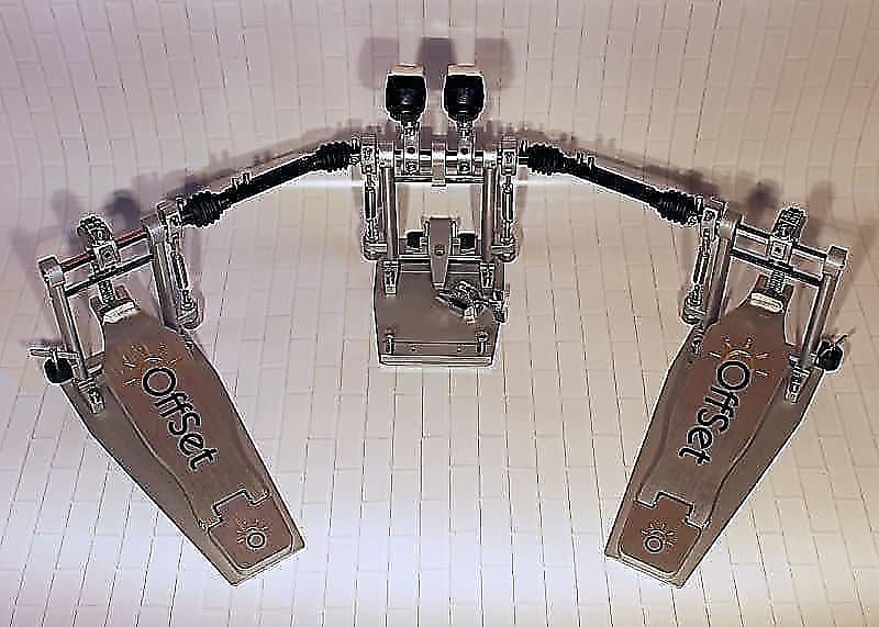 Offset Eclipse Double Bass Drum Pedal