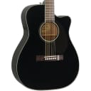 Pre-Owned Fender CC-60SCE Concert Acoustic-Electric Guitar - Black