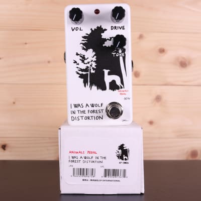Reverb.com listing, price, conditions, and images for animals-pedal-i-was-a-wolf-in-the-forest-distortion
