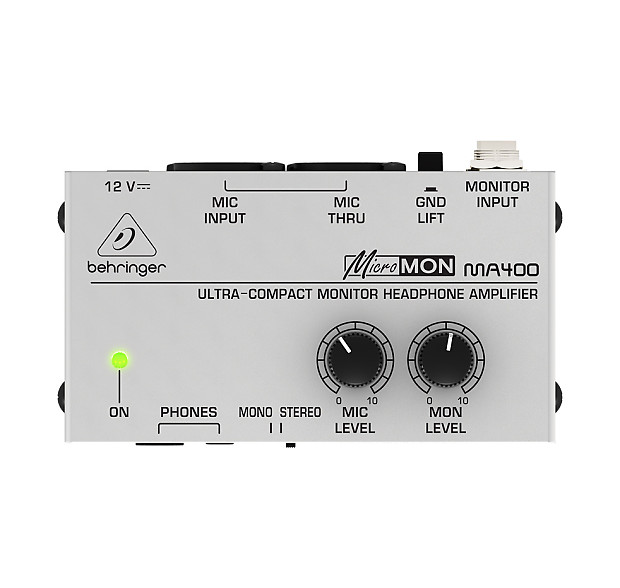 Behringer Micromon MA400 Monitor Headphone Amplifier image 2