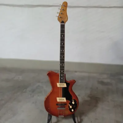 Hoyer "Typ 34" True Vintage early 60s West-Germany. First Ever Hoyer Solid Body Bass image 4