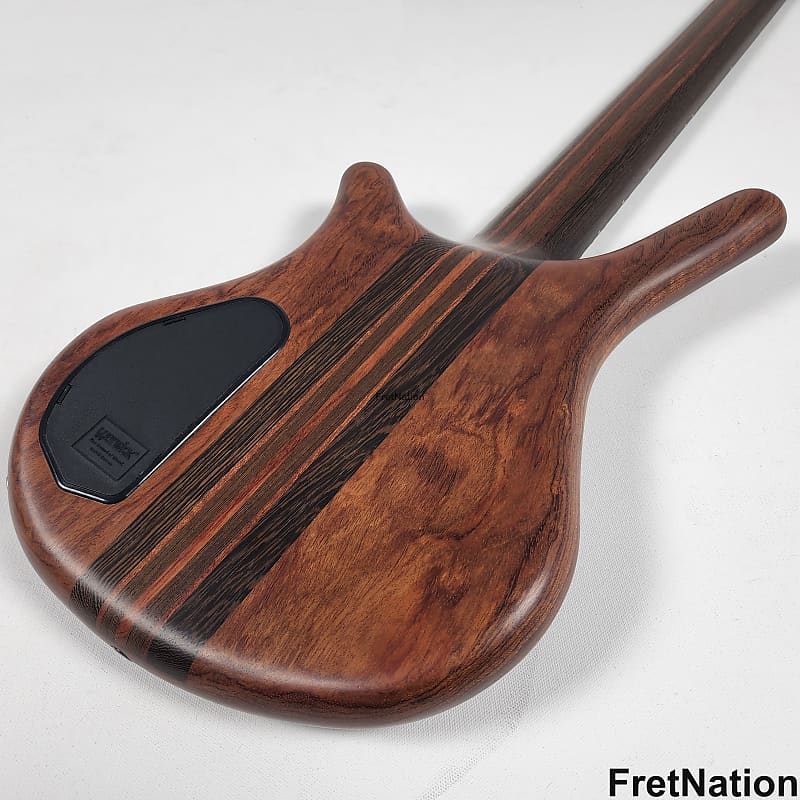 Warwick Thumb NT 5-String Neck-Thru 1999 Bubinga Wenge MEC 7-Piece Neck  9.64lbs C-060381-99 | Reverb