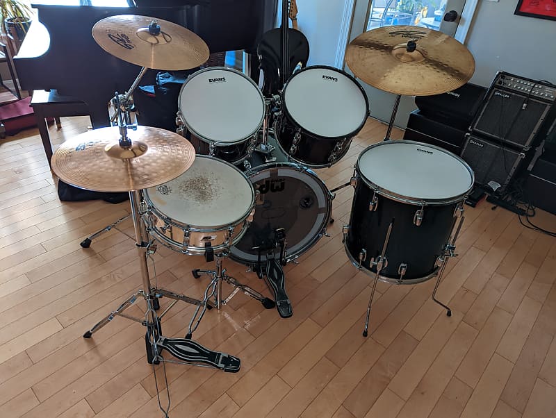 Ludwig Rockers Complete Drum Set With Cymbals And Hardware Reverb