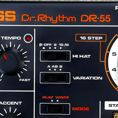 Boss DR-55- custom programmable HH, serviced #2