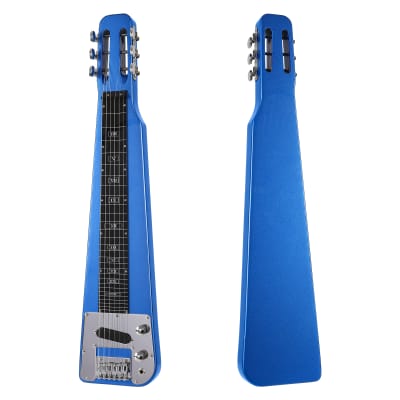 Brand New Lap Steel 6 String Slide Electric Guitar In Blue Color for sale