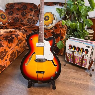 Vox Typhoon 1966-1967 - Sunburst | Reverb