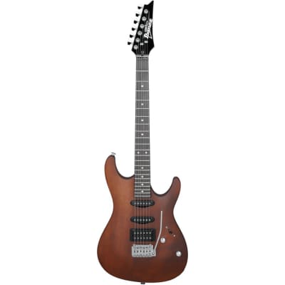 Ibanez GSA60-WNF SA GIO Series Electric Guitar, Walnut Flat image 1