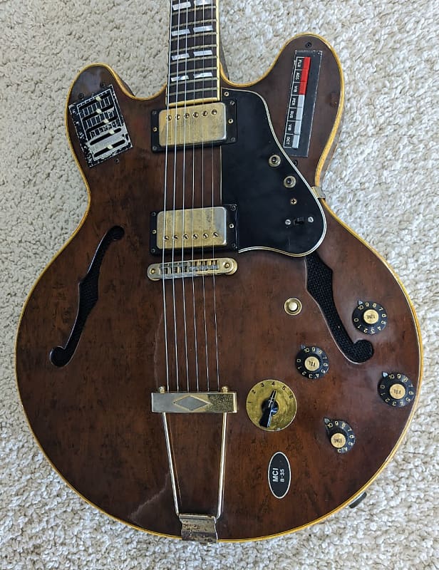 【有識者求ム！】Guitorgan MCI B-35　ギターオルガン　ジャンク Guitorgan B-35 sunburst W/Pedal Controller & Original