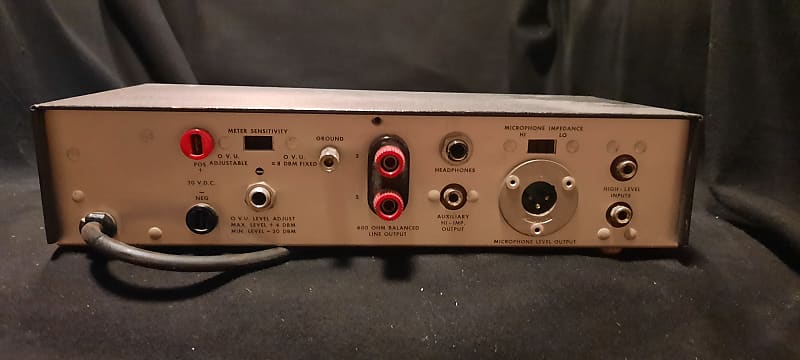 Vintage Shure M63 Mic / Line Preamp with on sale EQ