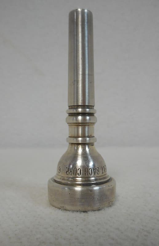 Vincent Bach Vintage 6 Mouthpiece Silver Reverb