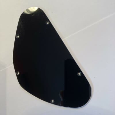 Black Plastic Control Cavity Cover Back Plate Older Style for Gibson SG image 1