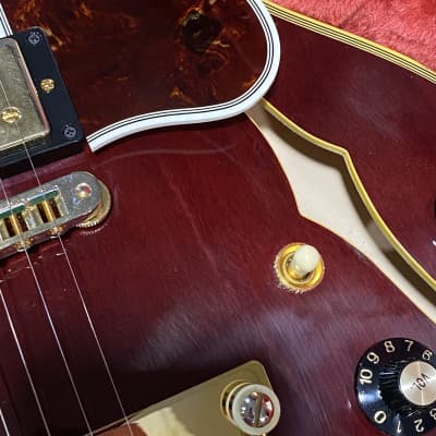 Video! 2021 Gibson Custom Shop Chuck Berry 70's ES-355 Aged - Wine Red image 9