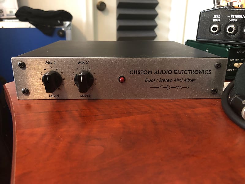 Custom Audio Electronics CAE Dual Stereo Mini Mixer image 1