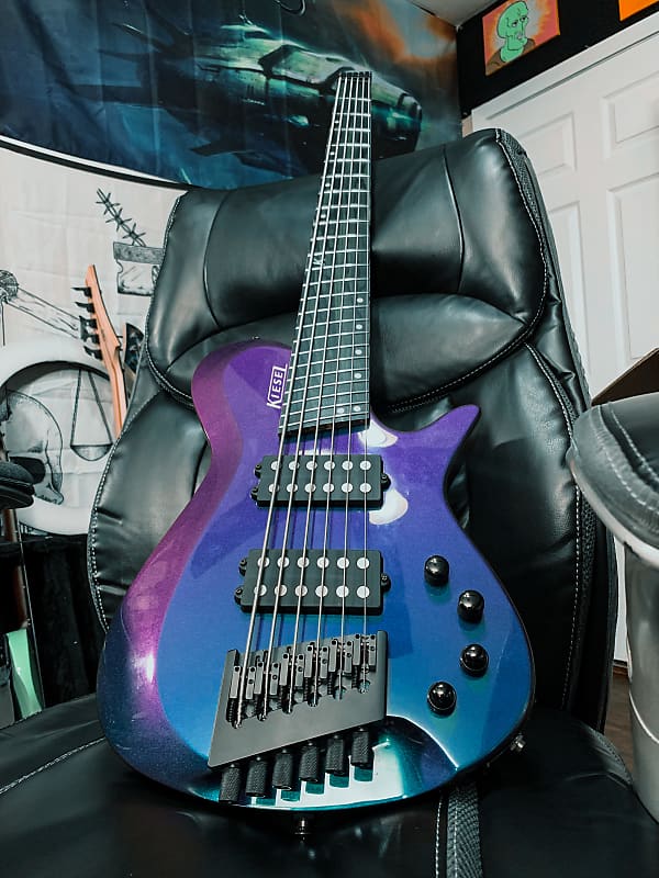 Kiesel Zeus 6 string multiscale bass ZBM6