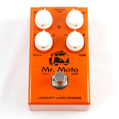 Used J Rockett Audio Designs Mr Moto Tremolo Reverb Guitar Effects Pedal for sale