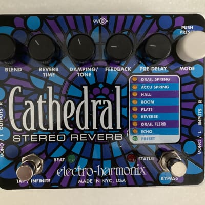 ギター Electro Harmonix Cathedral Stereo reverb Electro Harmonix Cathedral Stereo Reverb - YouTube