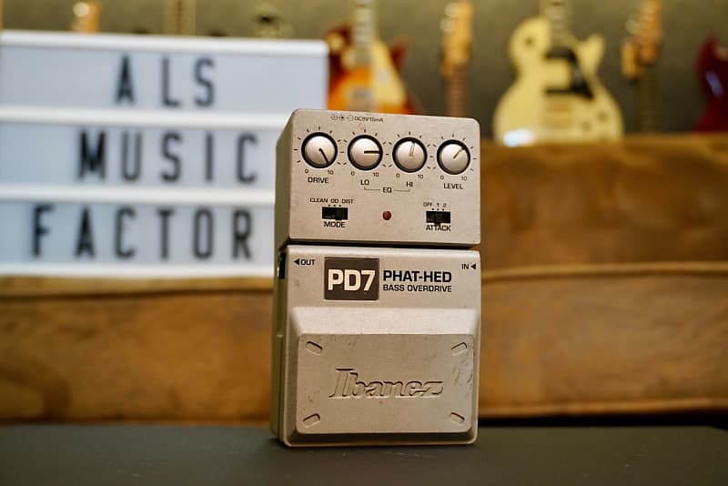 Ibanez PD7 PHT HED Bass Overdrive | Reverb