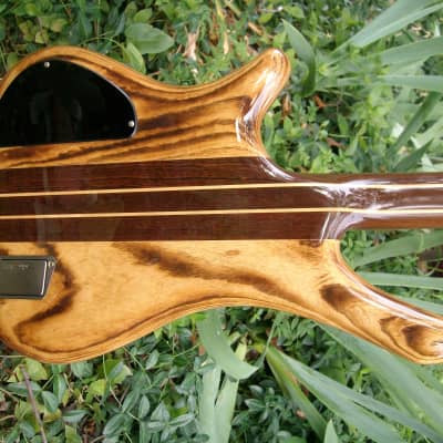 ESP Custom Shop Order SUGI (E) Bass  2011 Purple Heart Wood & Wenge CoA One of a Kind !! image 19