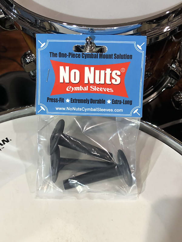 No Nuts Cymbal Sleeves Pk Black Reverb