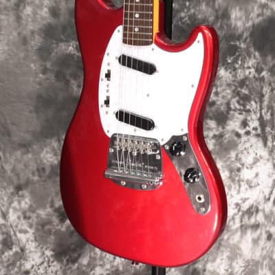 Fender Japan Mustang MG69 MH Candy Apple Red (CAR) S/N JD12022540