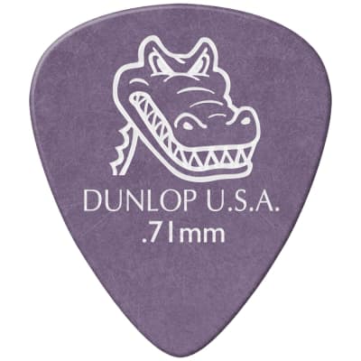 Dunlop Gator Grip Picks 12-Pack, 417P - .71 image 2