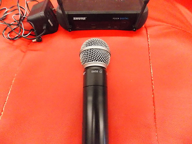 Shure PGXD digital wireless system w SM58 Mic Reverb UK