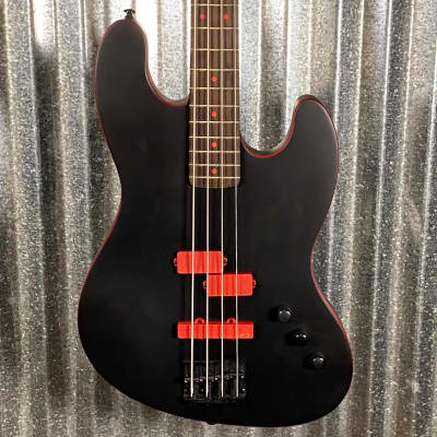 ESP LTD FBJ-400 Frank Bello 4 String Bass EMG PJ Black Satin #1696 Used for sale
