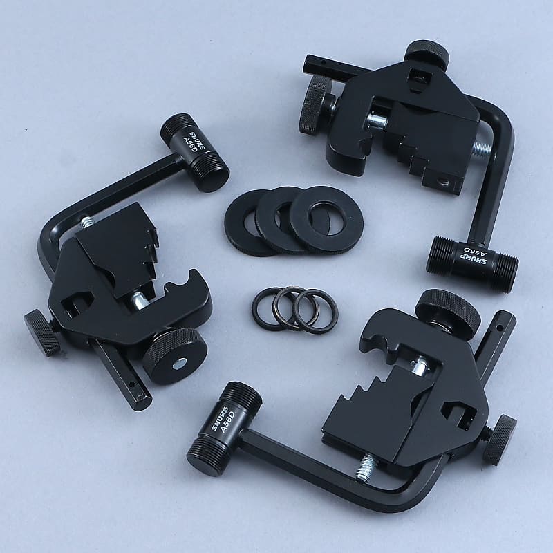 Shure A56D Drum Mic Mount Set OS10316 Reverb