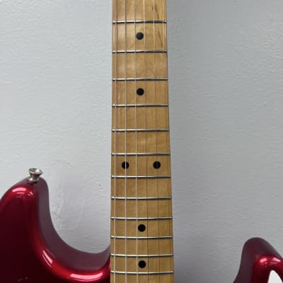 1998 Fender Stratocaster ST-54DEX '54 Reissue- MIJ - Candy Apple Red image 10