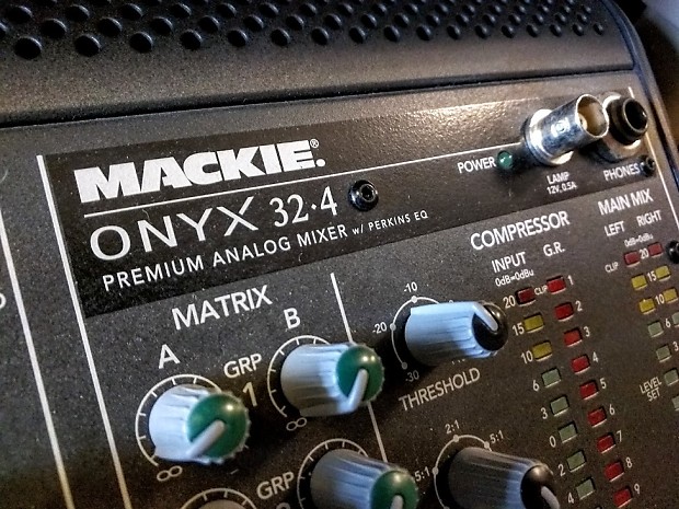 MACKIE アナログミキサー　Onyx 32.4　中古動作品　本体のみ Onyx Series Premium Analog Mixers with Multitrack USB | Mackie