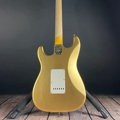 Fender Custom Shop Limited '62 "Bone Tone" Stratocaster, Journeyman Relic- Aged Aztec Gold (7lbs 1oz) image 12