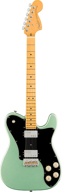 Fender American Professional II Telecaster Deluxe Maple Fingerboard - Mystic Surf Green-Mystic Surf Green image 1