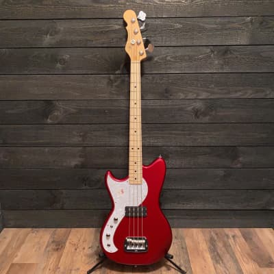 G&L Tribute Fallout Left Handed Red Electric Bass Guitar image 4